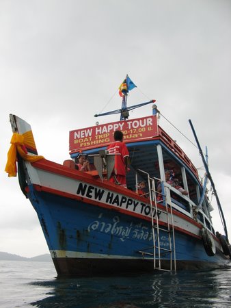 boot van tour rond koh samet